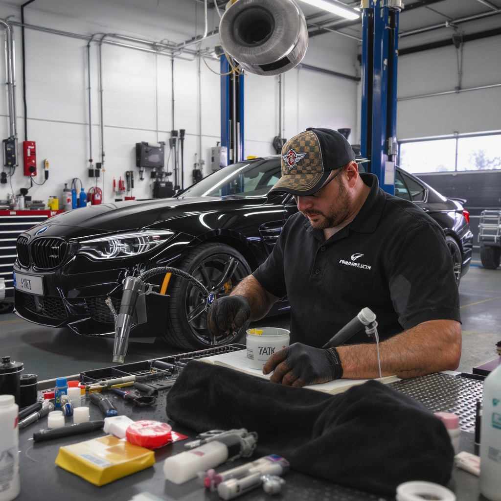 Vehicle wrapping service